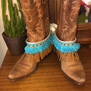 Custom Fringe Boot Belts